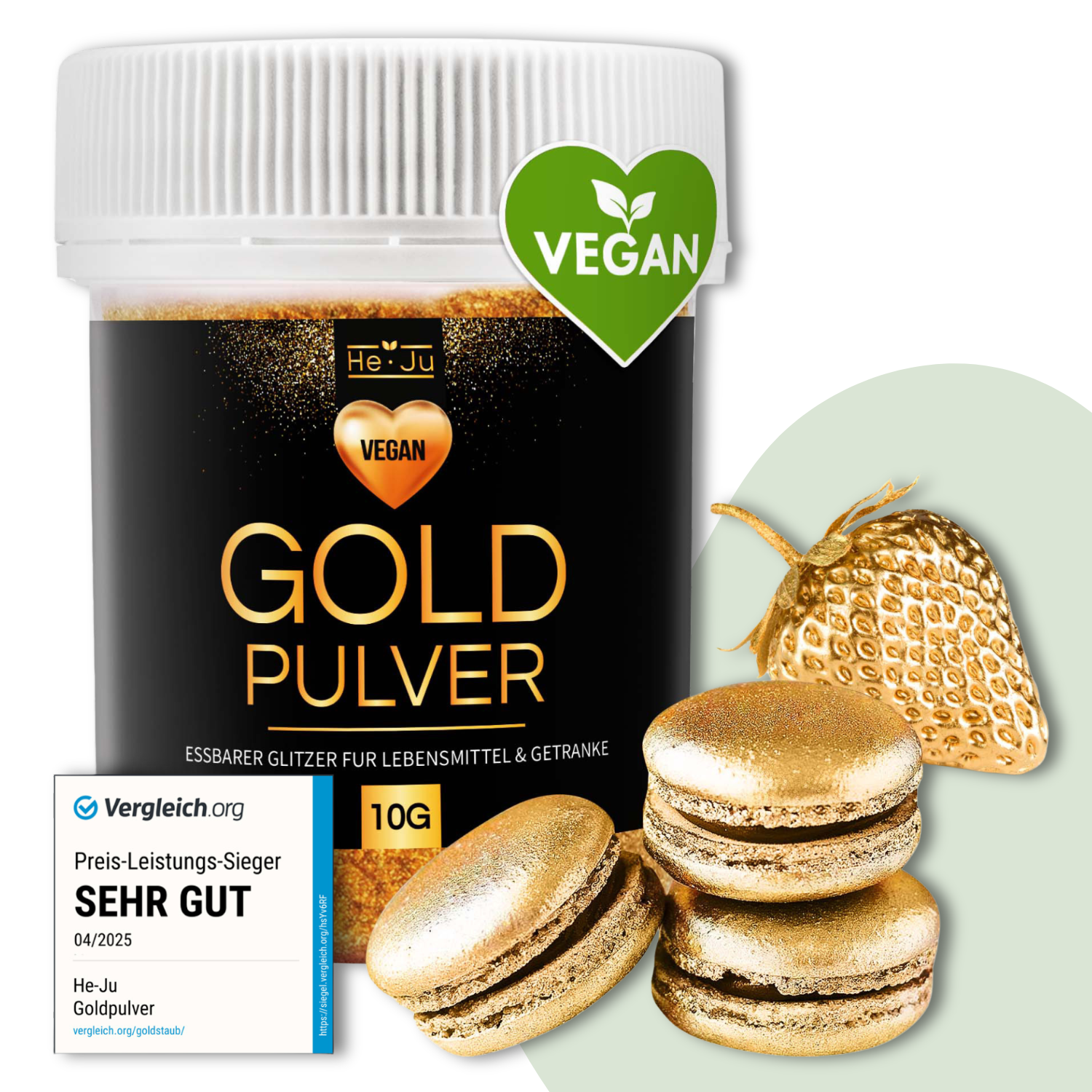 He-Ju Goldpulver essbar 10g