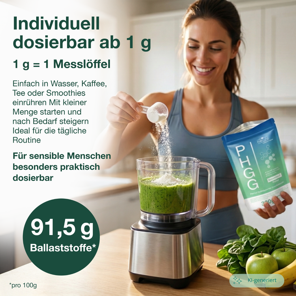 He-Ju PHGG Ballaststoff Pulver (Fibalance®) 300 g
