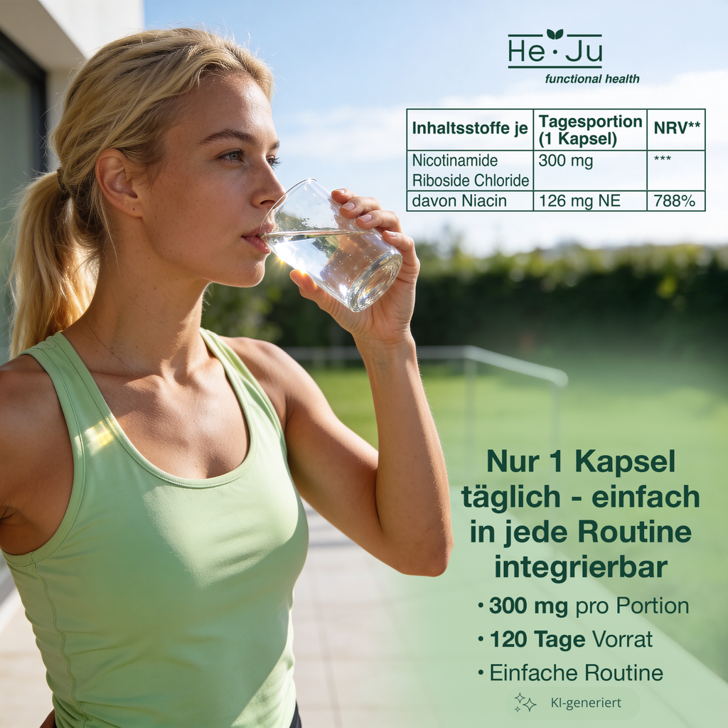 He-Ju Nicotinamide Riboside Chloride 300 mg 120 NR Kapseln