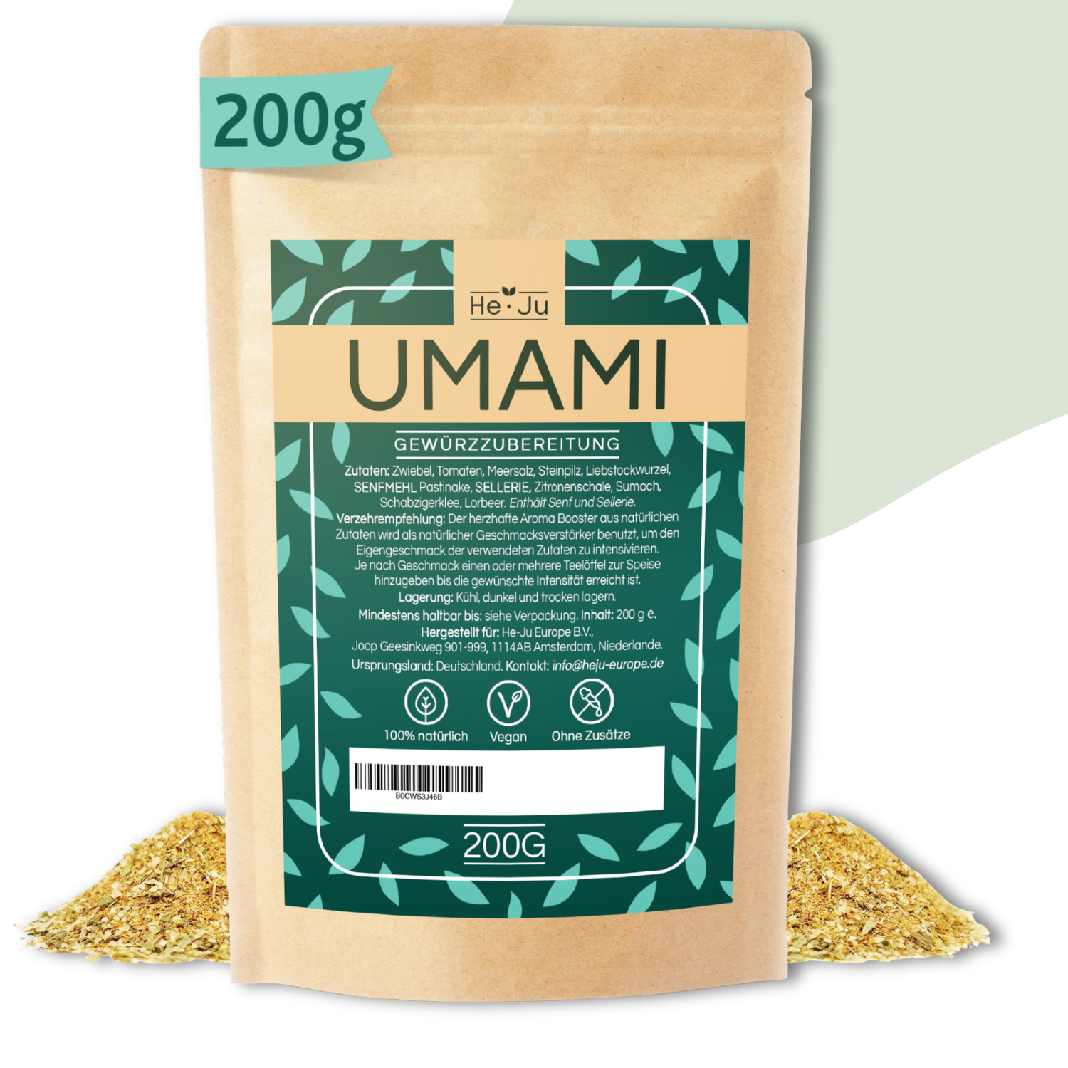 He-Ju Umami Gewürzmischung 200g, vegan