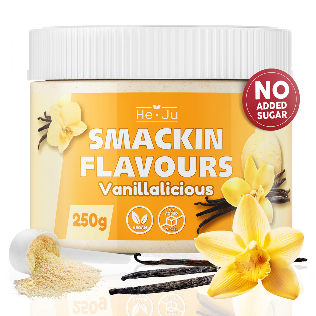 He-Ju Flavour Pulver Vanille 250g, vegan