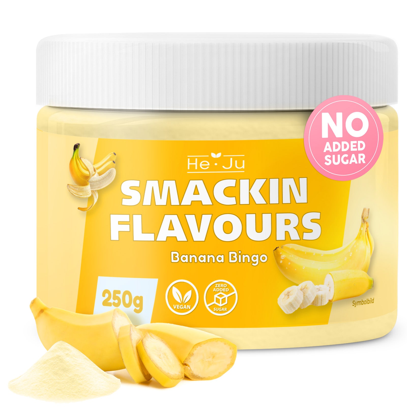 He-Ju Flavour Pulver Banane 250g vegan