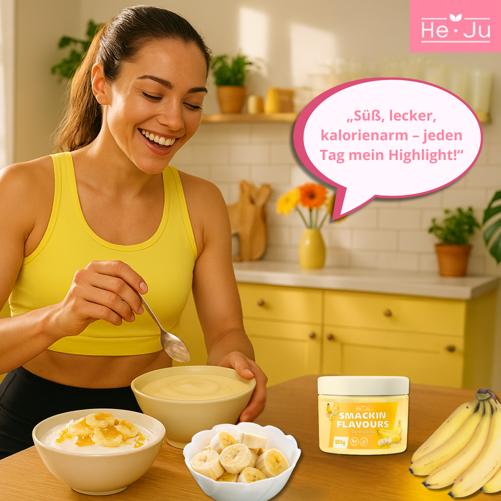 He-Ju Flavour Pulver Banane 250g vegan