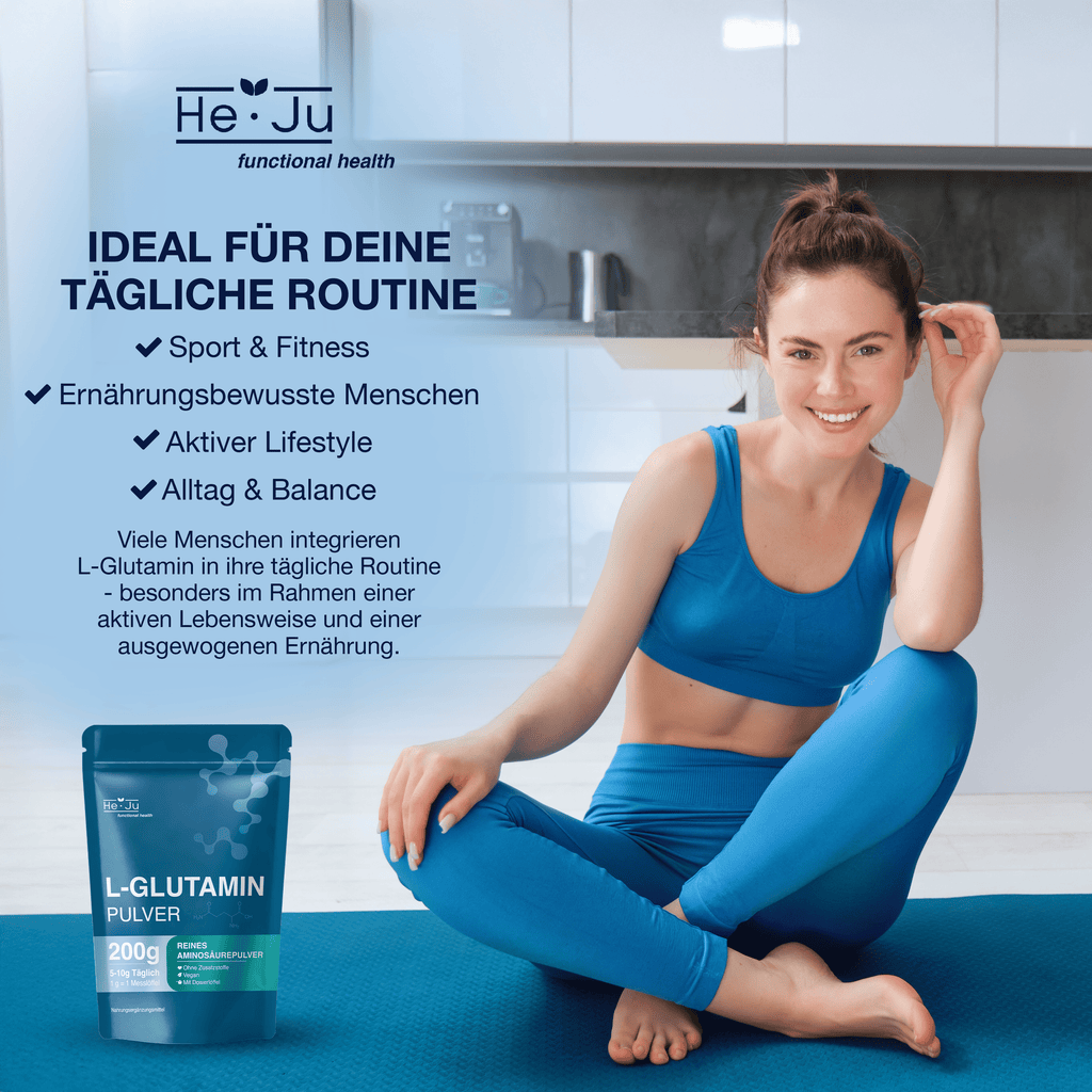 He-Ju L-Glutamin Pulver 200g