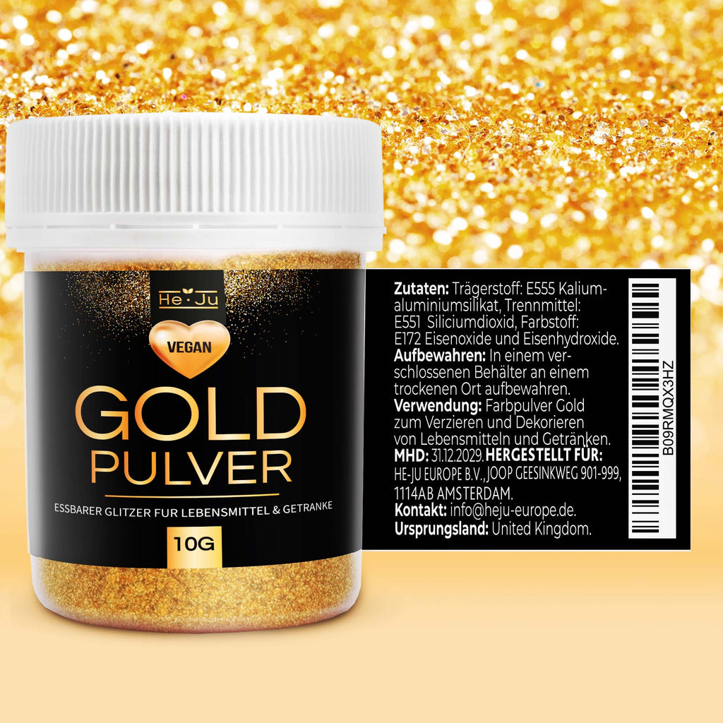 He-Ju Goldpulver essbar 10g