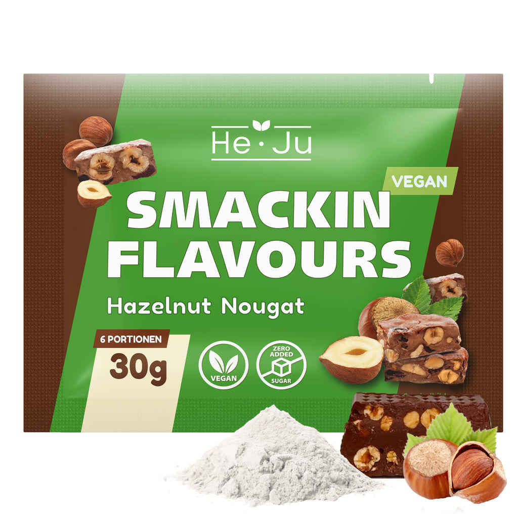 He-Ju Flavour Pulver Proben Set 8 x 30g, verschiedene Geschmackspulver Sorten