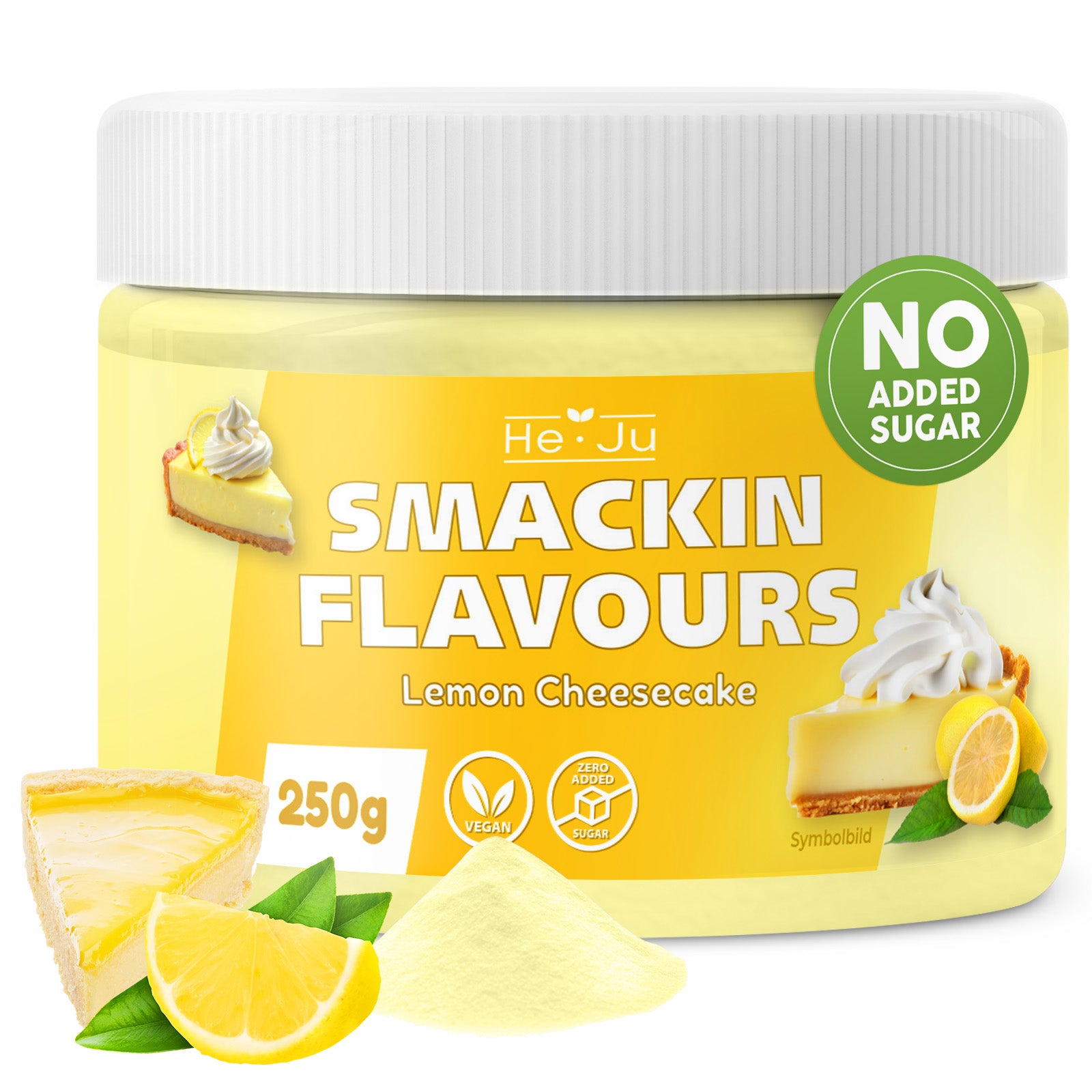 He-Ju Flavour Pulver Lemon Cheesecake 250g, vegan