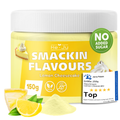 He-Ju Flavour Pulver Lemon Cheesecake, vegan, Lemon Cheesecake Geschmackspulver zum Süßen fast ohne Kalorien (150g)