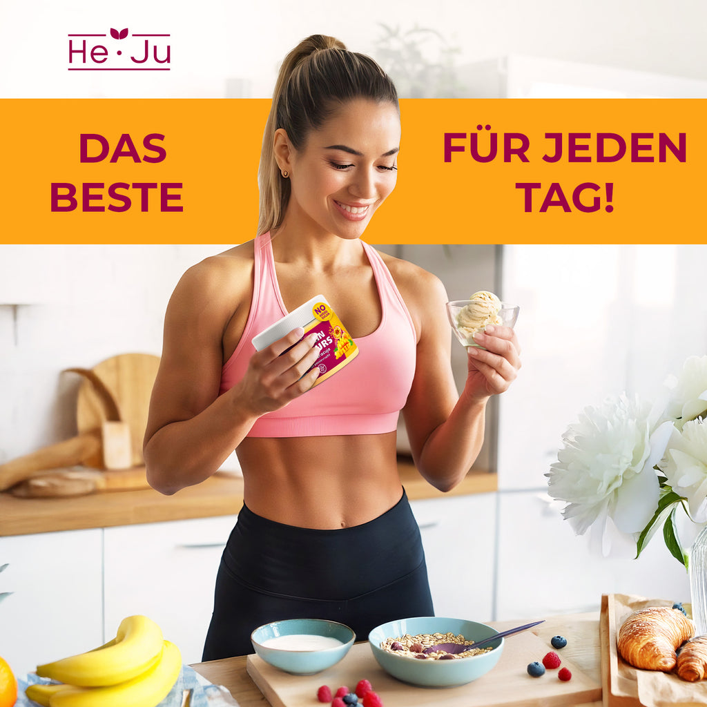 He-Ju Flavour Pulver Mango Maracuja 250g vegan