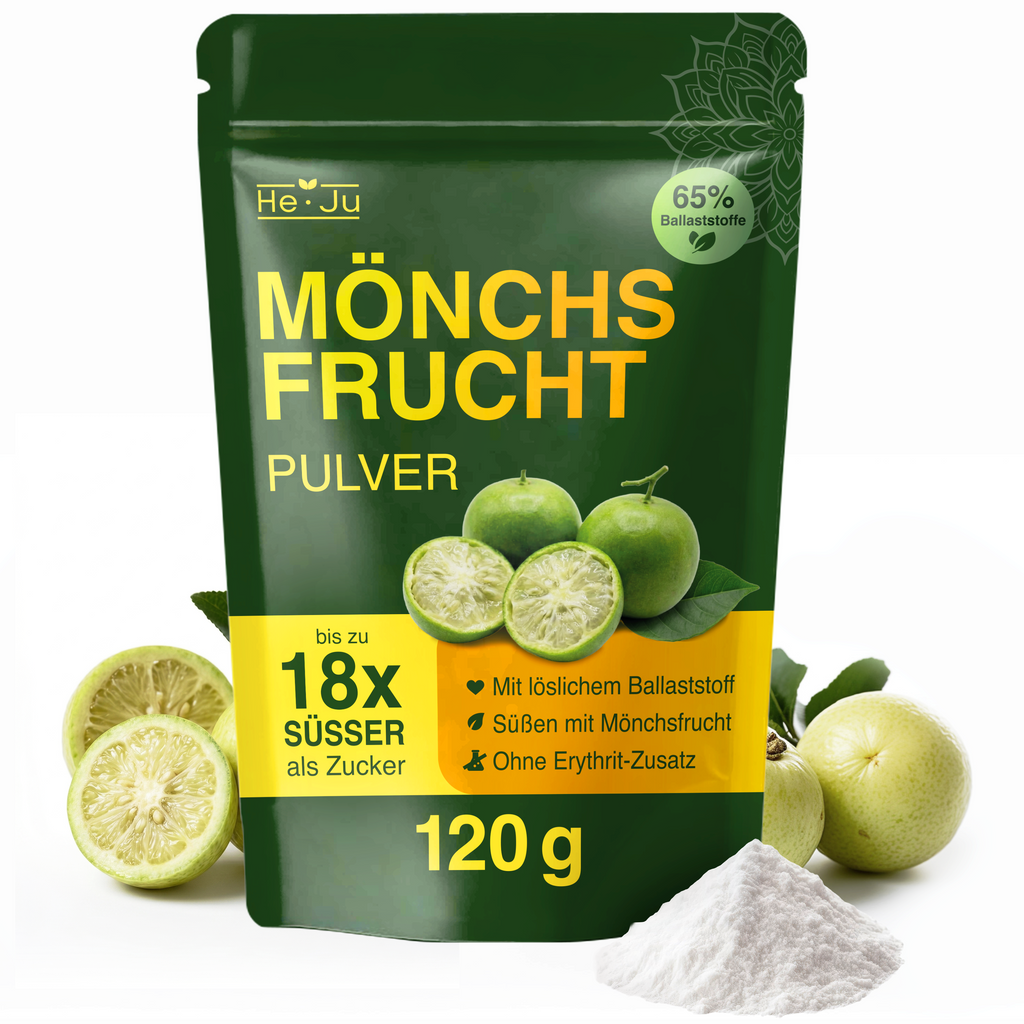 He-Ju Mönchsfrucht Pulver 120g,
