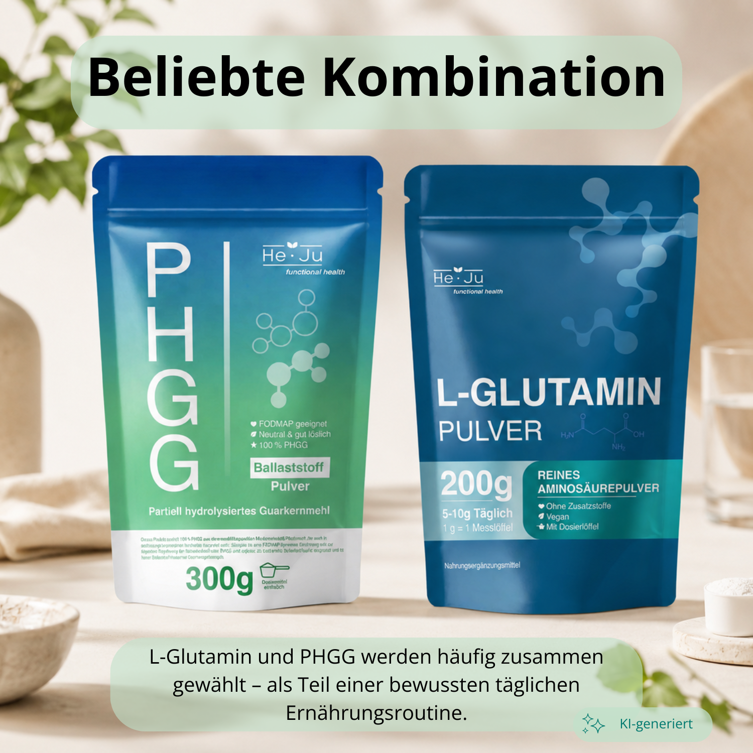 He-Ju PHGG Ballaststoff Pulver (Fibalance®) 300 g