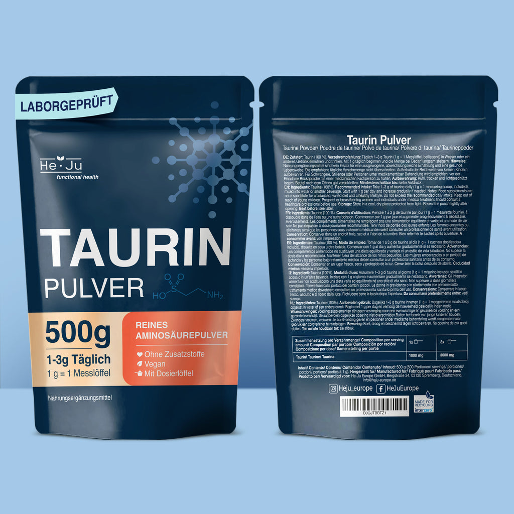 He-Ju Taurin Pulver 500 g