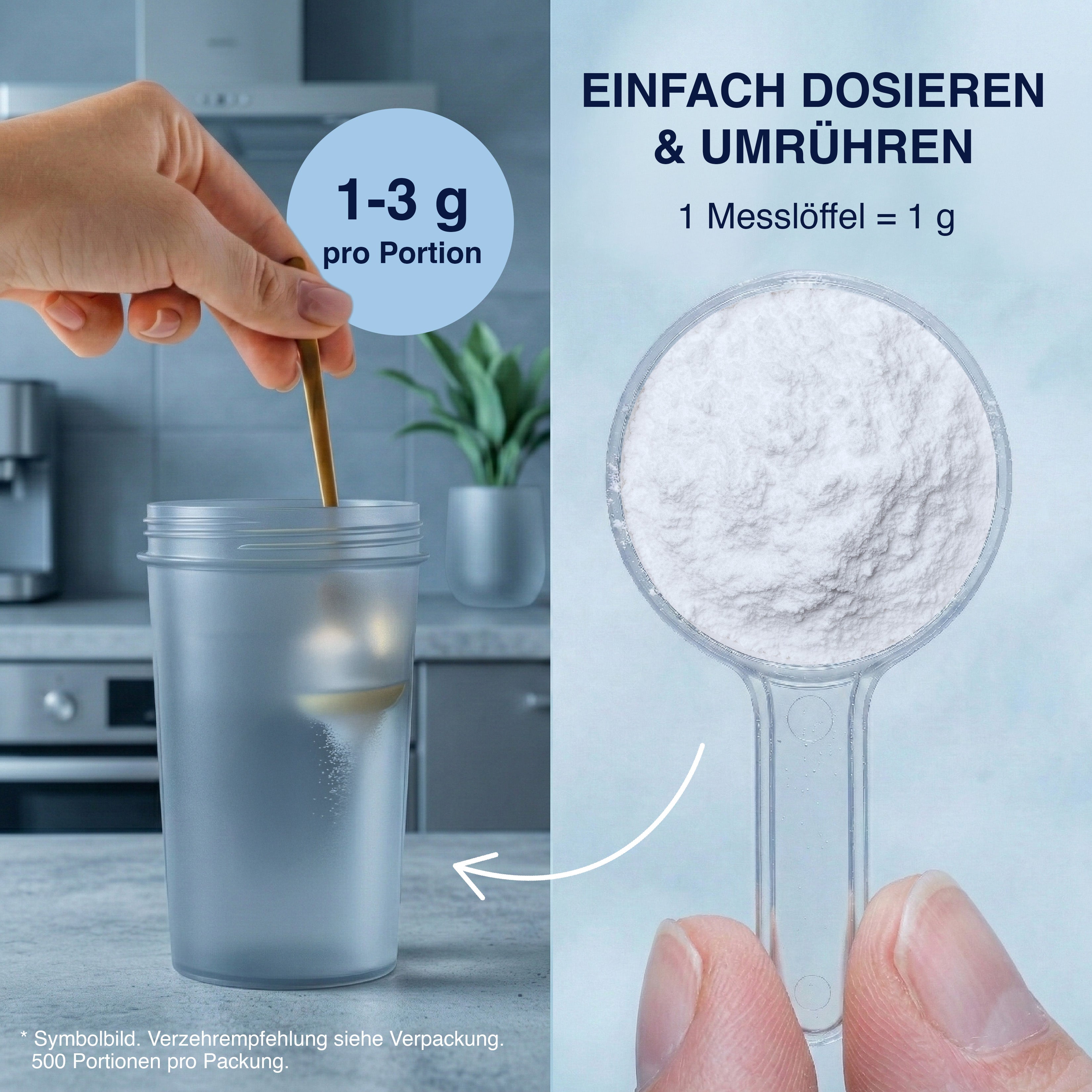 He-Ju Taurin Pulver 500 g