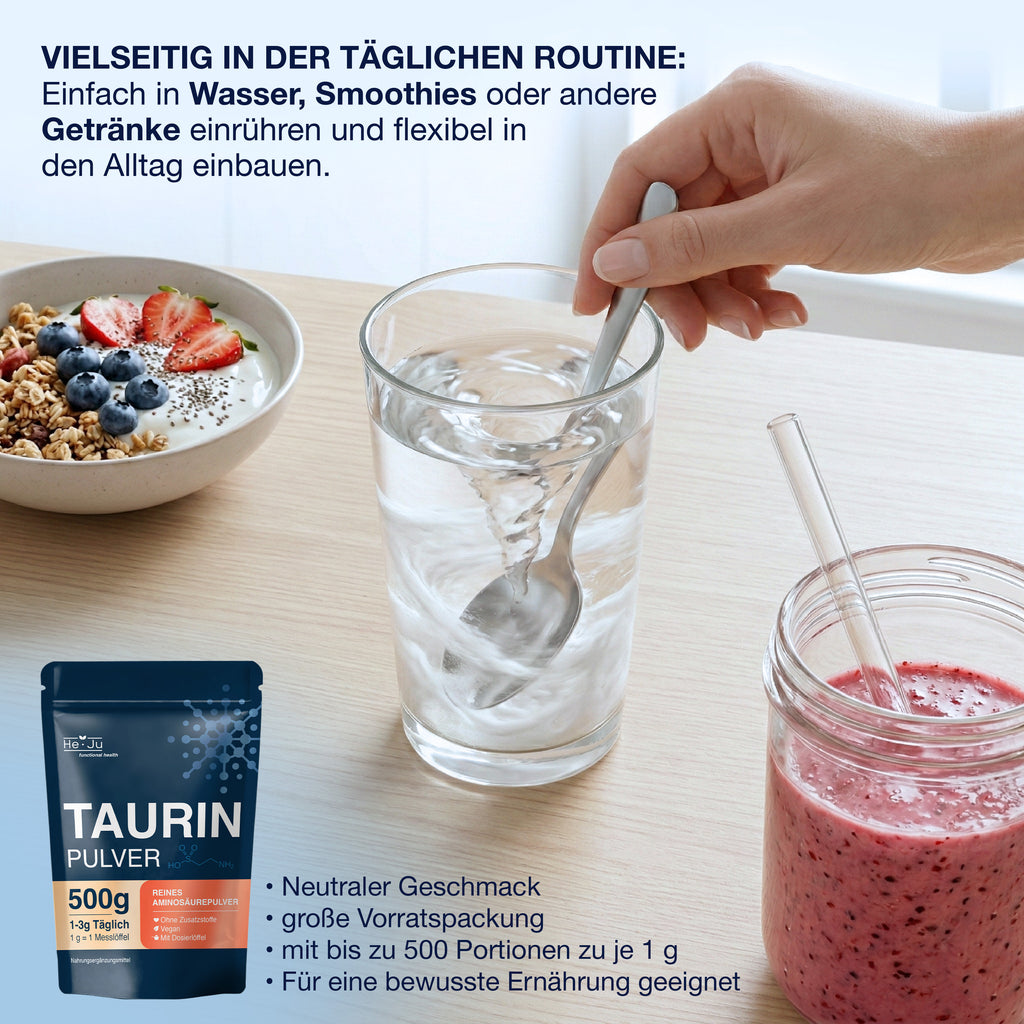He-Ju Taurin Pulver 500 g