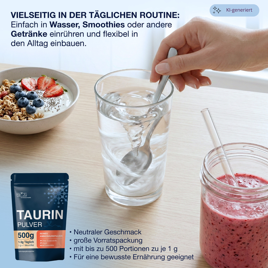 He-Ju Taurin Pulver 500 g