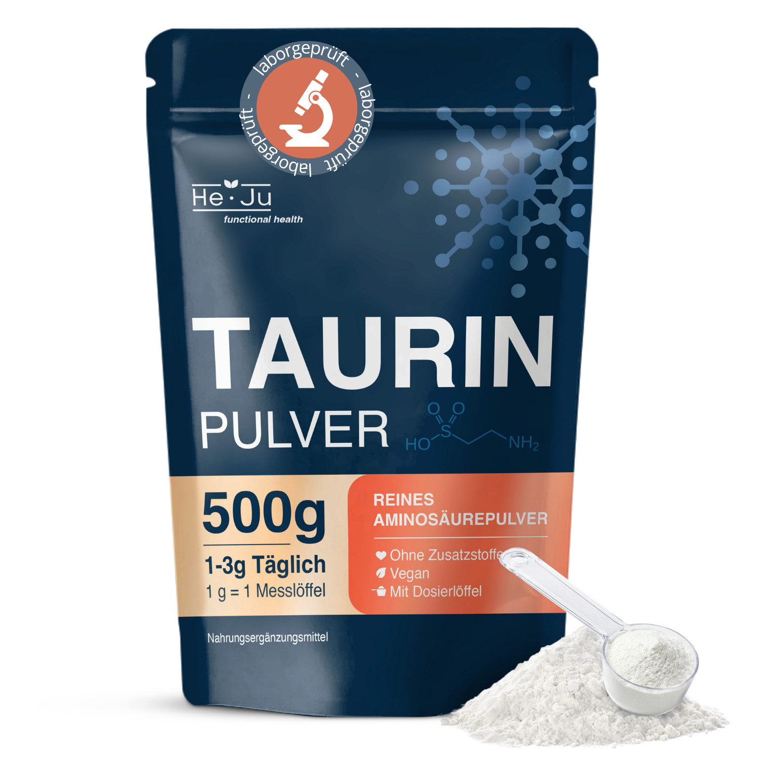 He-Ju Taurin Pulver 500 g