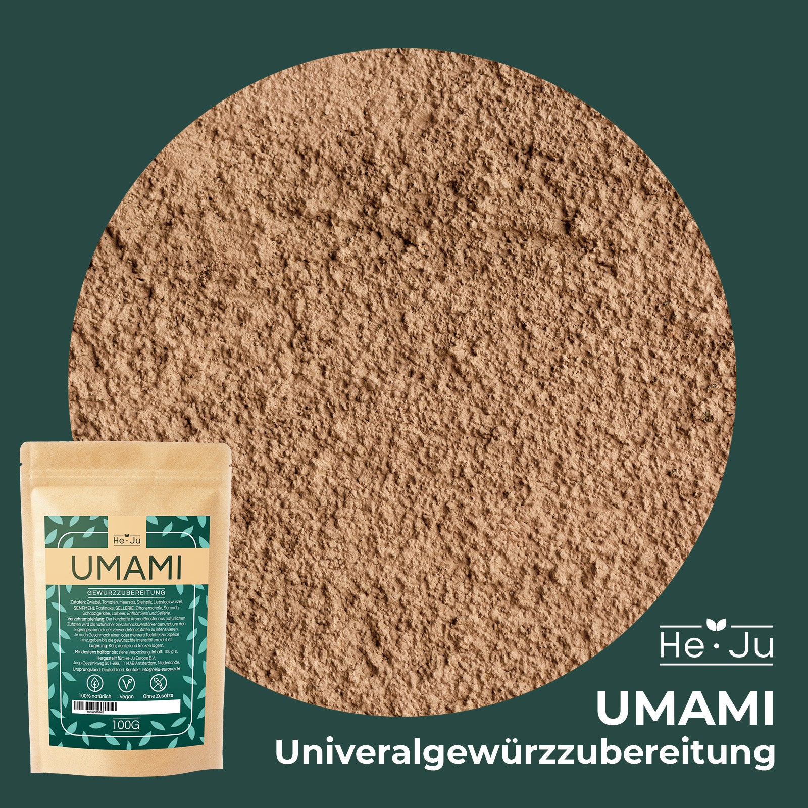 He-Ju Umami Gewürzmischung 100g, vegan