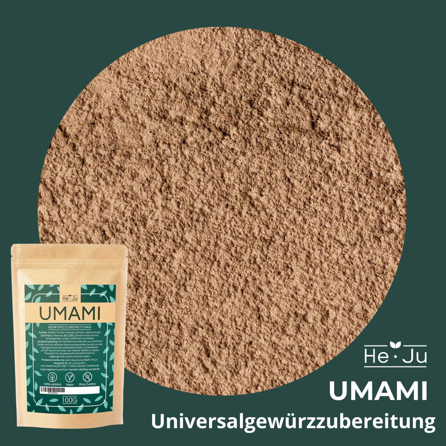 He-Ju Umami Gewürzmischung 200g, vegan