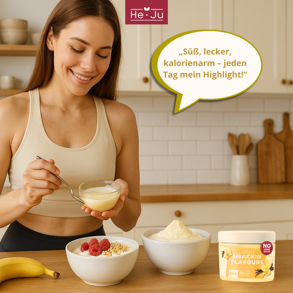 He-Ju Flavour Pulver Vanille 250g, vegan