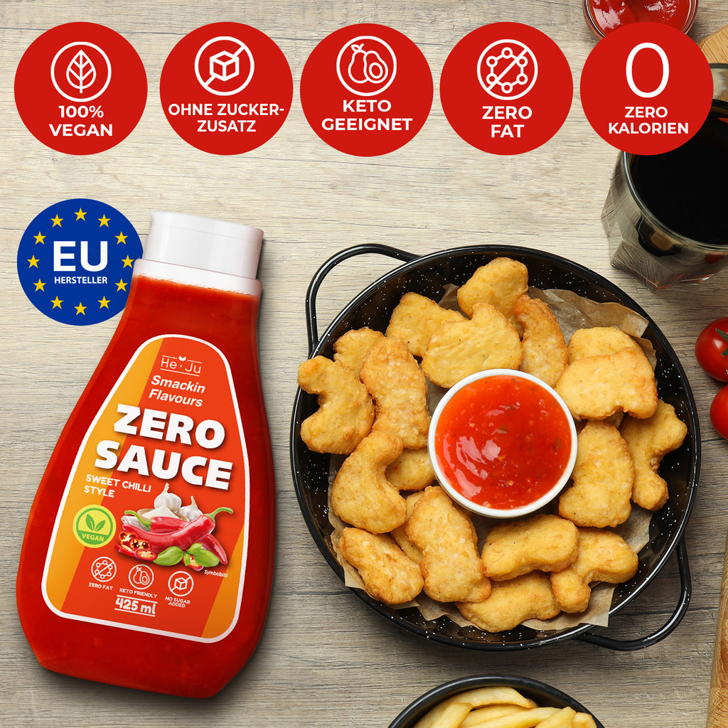 He-Ju Zero Sauce Sweet Chili 1x 425ml Light Sauce