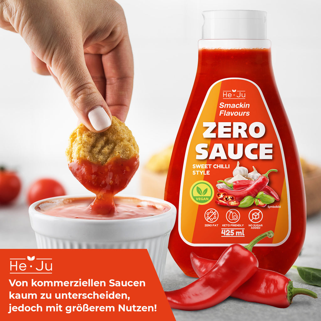 He-Ju Zero Sauce Sweet Chili 1x 425ml Light Sauce