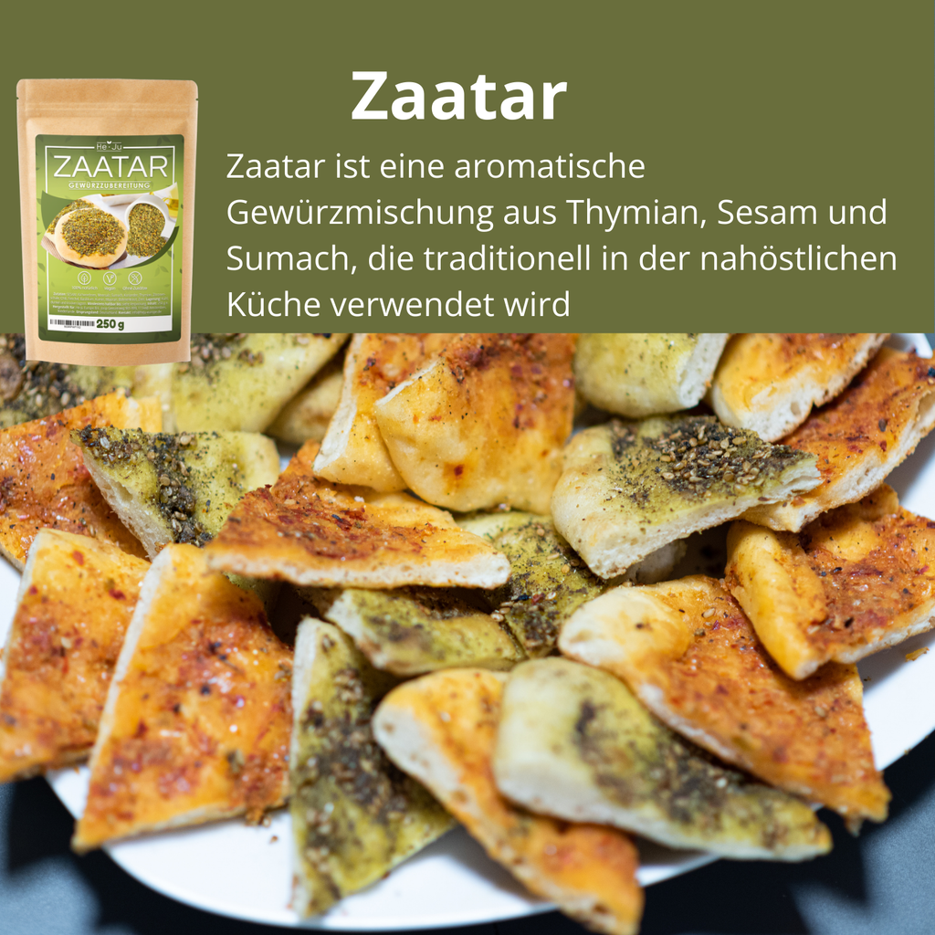 He-Ju Zaatar Gewürz Zubereitung 250 g, vegan